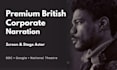 record a professional british corporate narration voice over