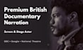 record a professional british documentary narration voice over