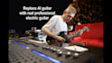 replace ai guitar with real professional electric guitar