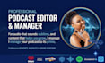 edit your audo, podcast on descript with audio mixing