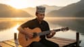 compose an original fingerstyle guitar melody