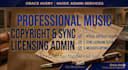register your music copyright and set up sync licensing