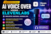 create high quality ai voice over using elevenlabs