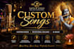 create custom songs for any special occasion