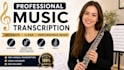 transcribe woodwind and brass music by ear accurately