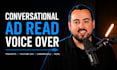 record a natural commercial ad read