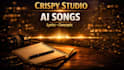 create original ai songs, lyrics and music concepts