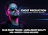 produce a professional house or tech house ghost track