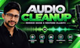 remove noise, wind and reverberation from your audio