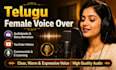 do professional telugu voice over