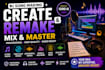 create ai songs, remake beats, mix and master your music
