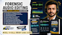 do forensic audio, audio editing, audio cleanup, research analysis
