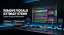 remove vocals extract stems isolate instrumentals create karaoke backing track