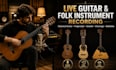 record live classical guitar, fingerstyle, balalaika, charango and ukulele