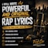 write powerful and original rap lyrics