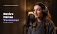 record native italian voice samples for ai and tts training