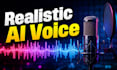 generate realistic ai voice over using elevenlabs