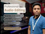 do professional audio editing and remove background noise