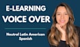 record latin american spanish elearning voice over