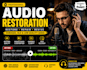 restore damaged, old and low quality audio recordings