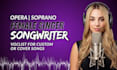 be your italian opera singer and classical soprano singer