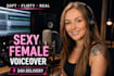 record a custom erotic audio female voice actings or seductive voice over