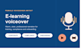 record a warm, female elearning, corporate training voiceover, narrations
