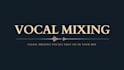 professionally mix your vocals