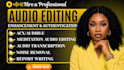 professional audio restoration, noise reduction and forensic