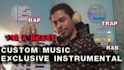 create an exclusive rap, rnb or trap beat