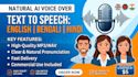 create natural ai voice overs