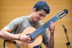 record nylon string guitar parts for your song
