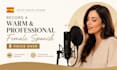 record a warm and professional female spanish voice over