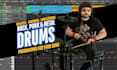 program realistic rock punk and metal drums for your song