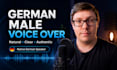 record a natural, clear and professional german voice over