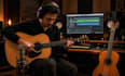 record acoustic or classical guitar for your song