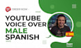 do a professional youtube voiceover in spanish