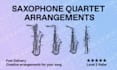arrange your song for saxophone quartet
