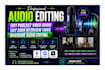 do audio editing, edit podcast video audio, clean zoom interview video riverside