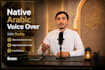 record a professional arabic voice over