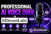 create professional ai voiceover with elevenlabs