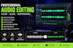 professionally edit your audio and remove background noise