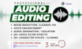 do audio cleanup, vocal isolation, voice filters and cloning