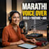 record a professional marathi voice over
