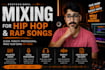 professionally mix your hip hop rap song