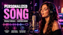 create a personalized song with female vocals and music