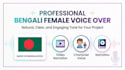 do natural bengali voice over