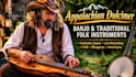 record authentic appalachian dulcimer banjo and traditional folk instruments