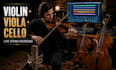 record pro violin, viola, cello string sections for