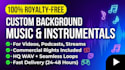 produce custom royalty free background